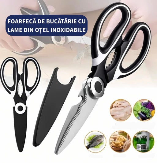Foarfecă de Bucătărie pentru Legume, Fructe, Carne și Oase