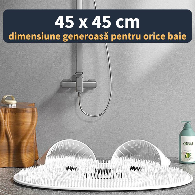 Covoraș din Silicon pentru Curățarea Picioarelor