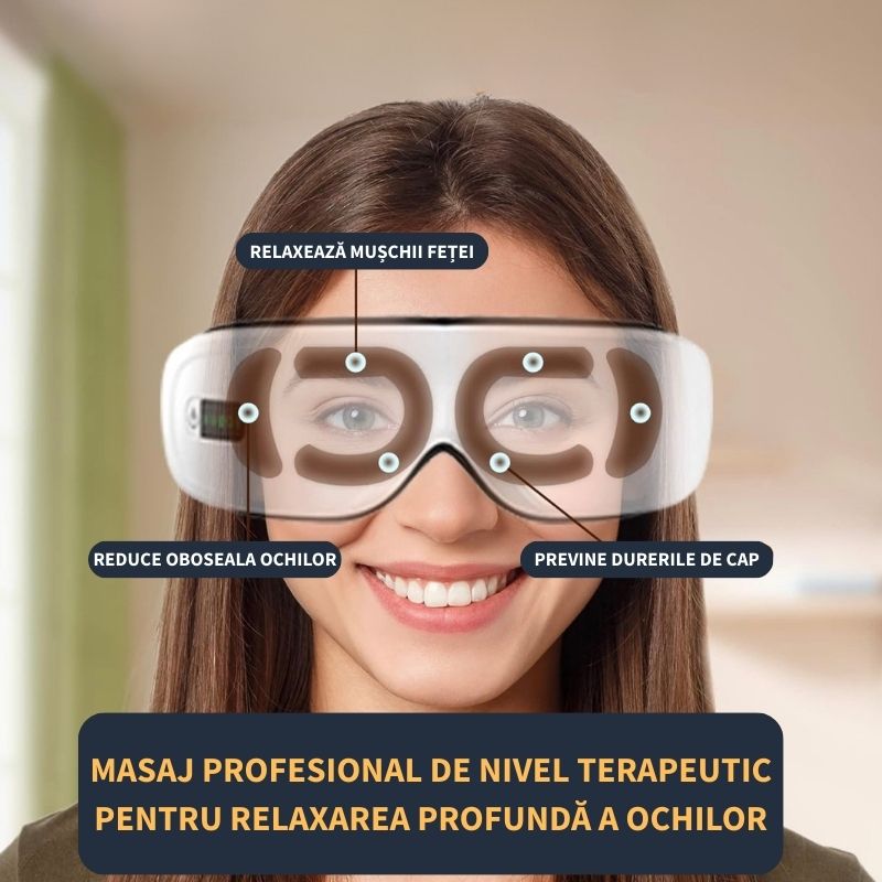 Dispozitiv de Masaj prin Compresie Pentru Ochi