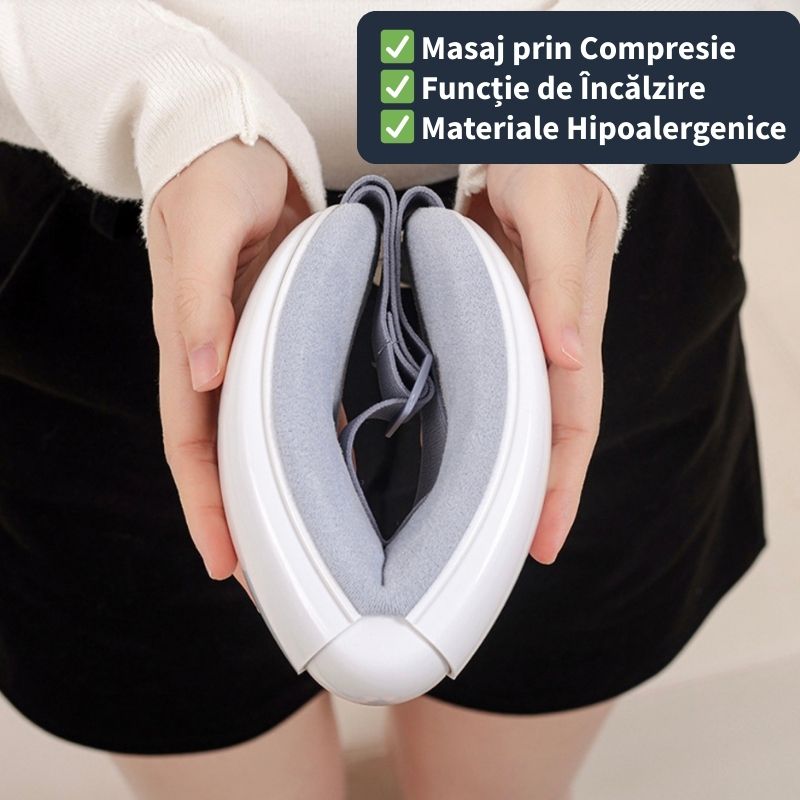 Dispozitiv de Masaj prin Compresie Pentru Ochi