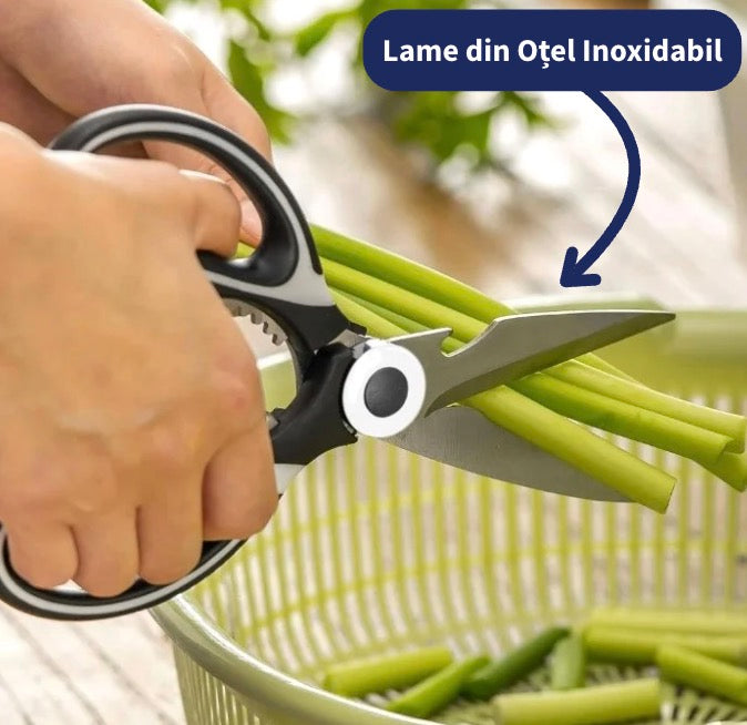 Foarfecă de Bucătărie pentru Legume, Fructe, Carne și Oase