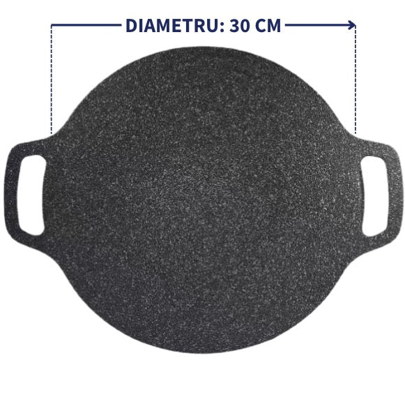 Plită Anti Aderentă de 30cm Gătit Gustos Fără Ulei