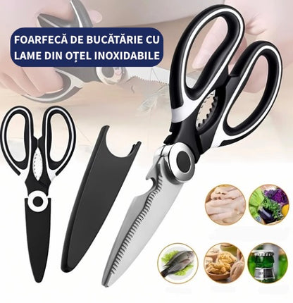 Foarfecă de Bucătărie pentru Legume, Fructe, Carne și Oase