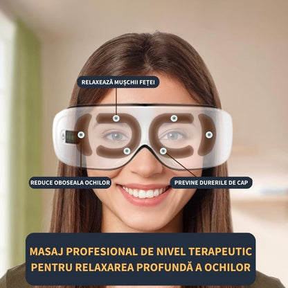Dispozitiv de Masaj prin Compresie Pentru Ochi