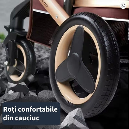 Cărucior Pliabil 2-In-1
