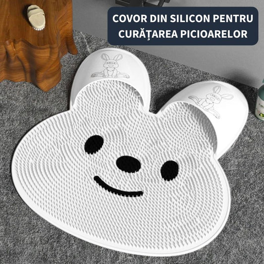Covoraș din Silicon pentru Curățarea Picioarelor